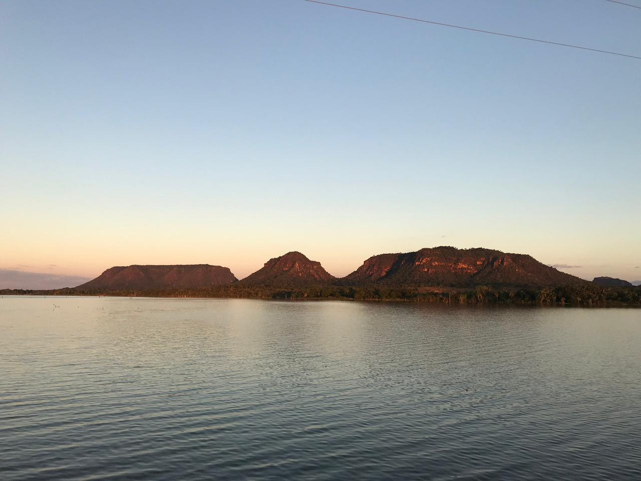 Lago da Barragem de Estreito/Rio Tocantins