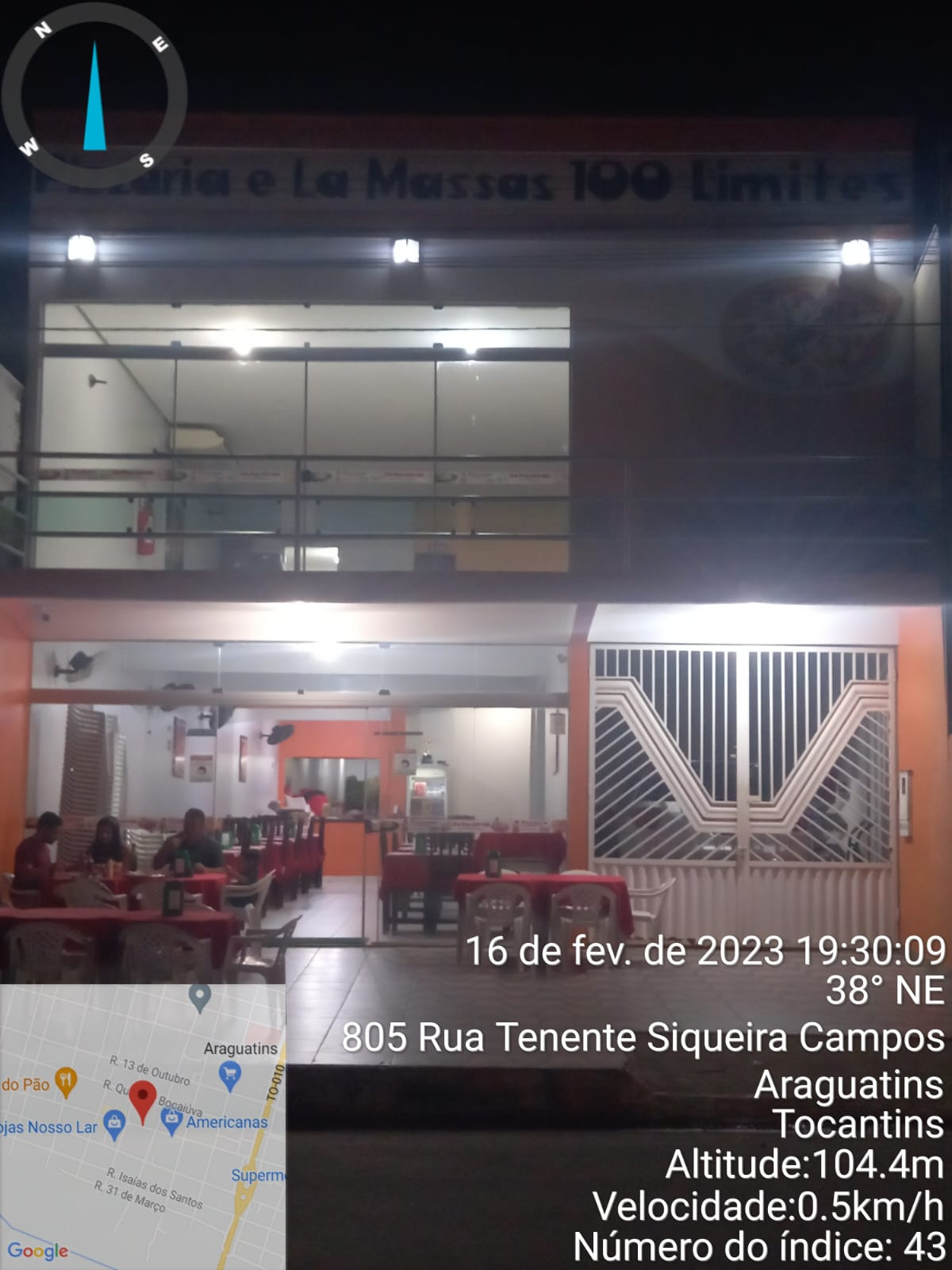 PIZZARIA LA MASSAS 100 LIMITES