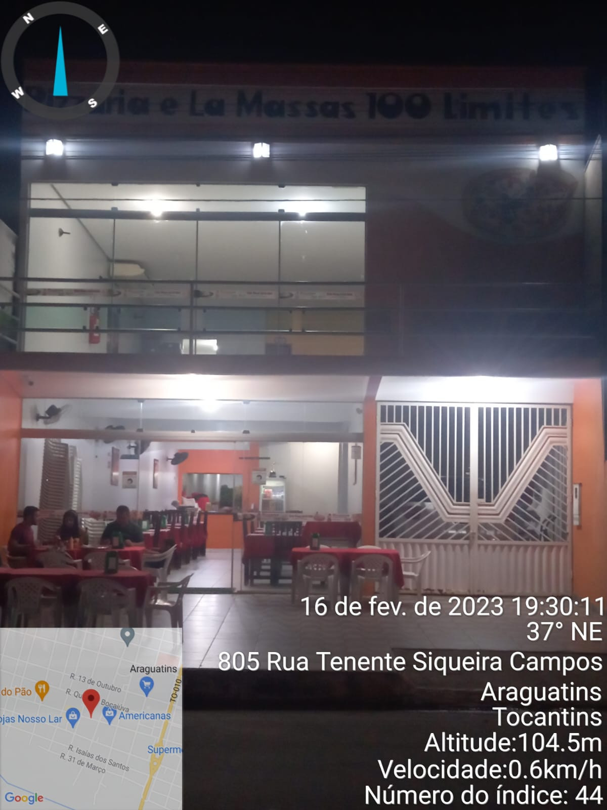 PIZZARIA LA MASSAS 100 LIMITES