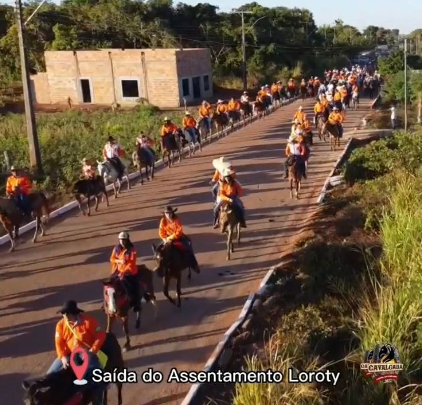 Cavalgada Ecológica Loroti a lagoa