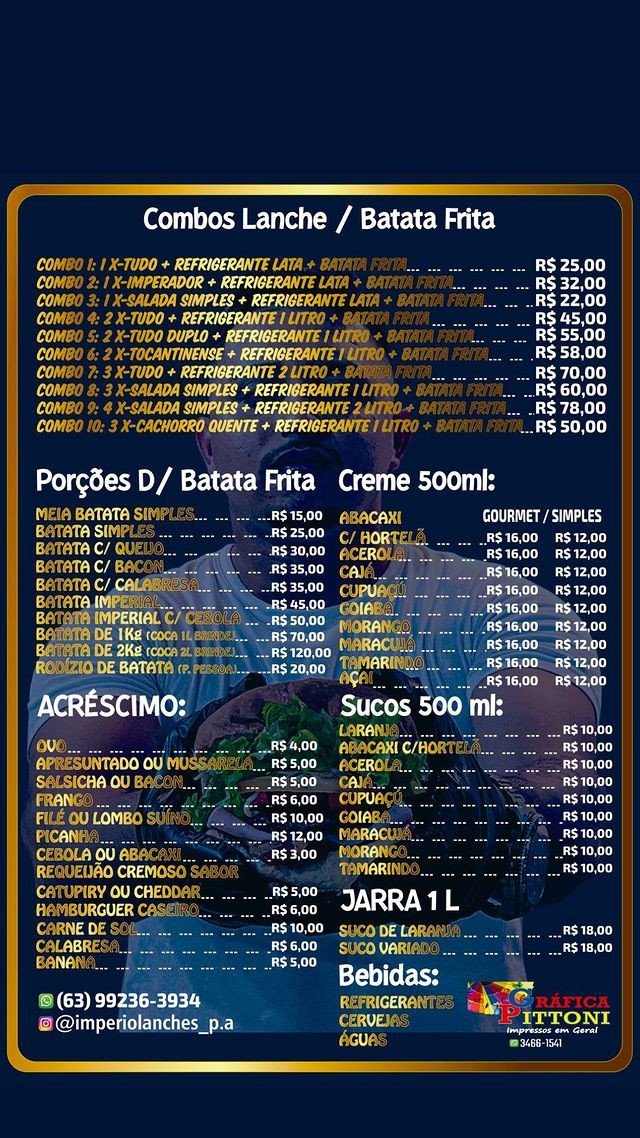 Imperio lanches e pesticaria 