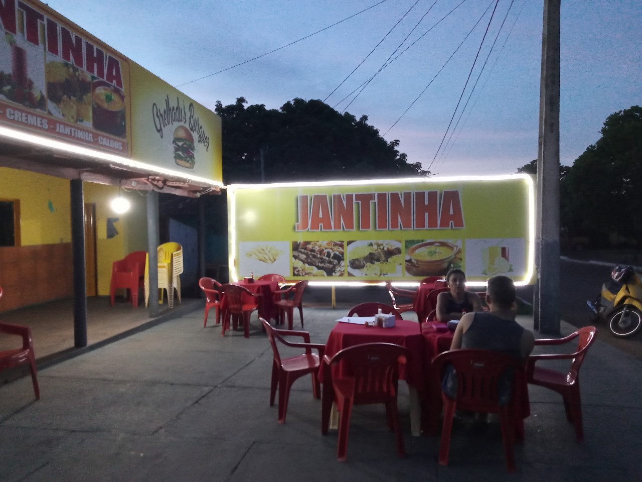 Jantinha + Você e Grelhadu's Burguer