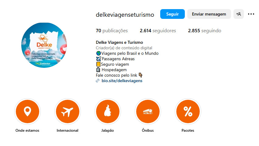 DELKE VIAGENS E TURISMO