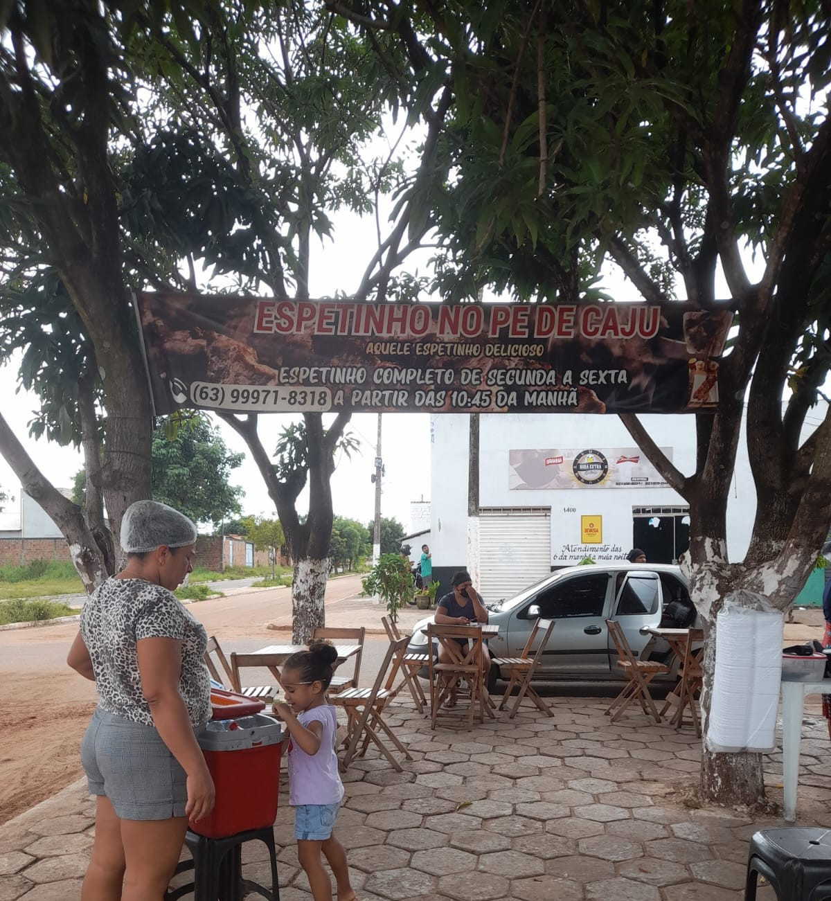ESPETINHO NO PÉ DI CAJU